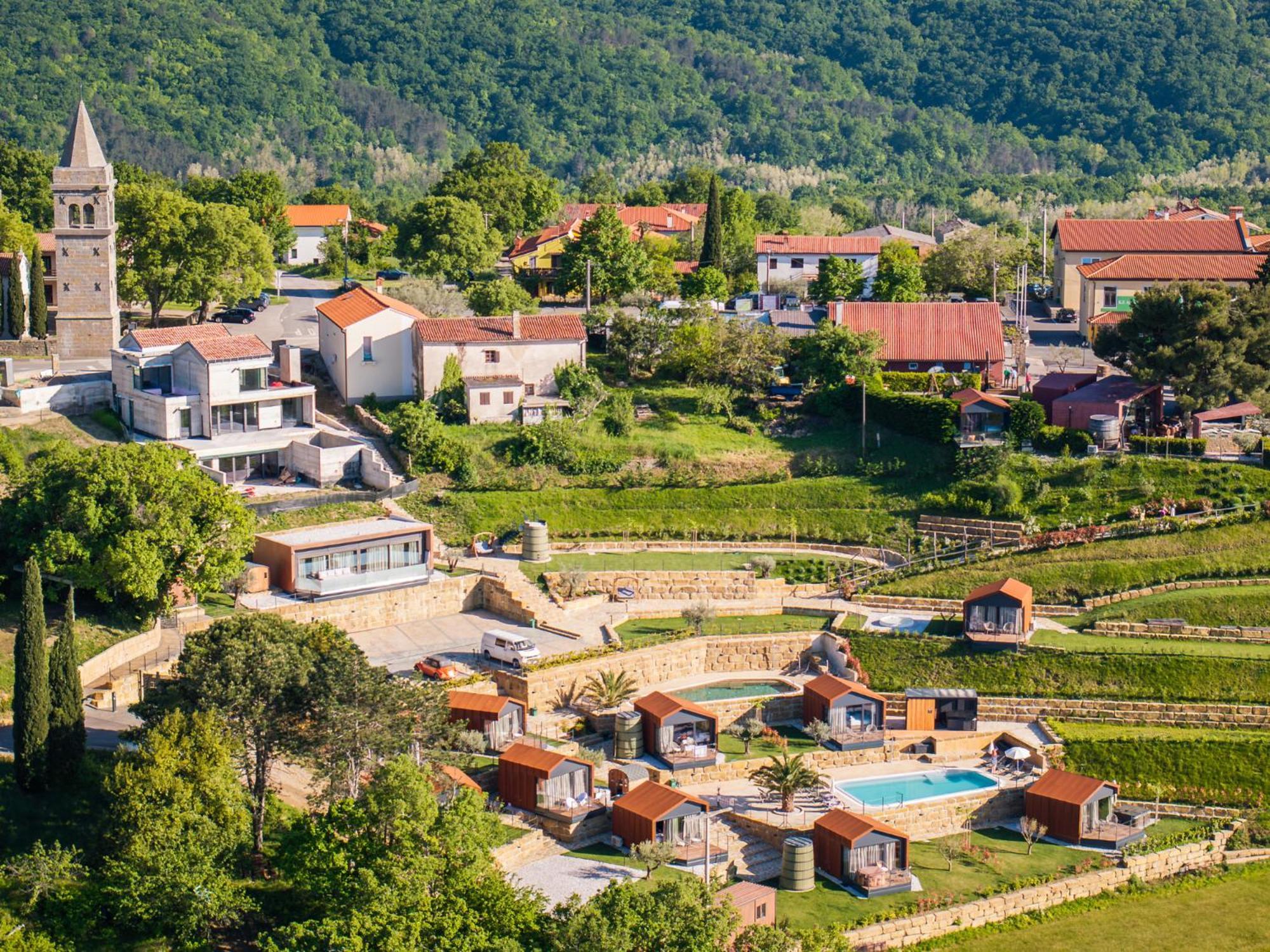 Wine Paradise - Glamping Resort Марезиге Экстерьер фото