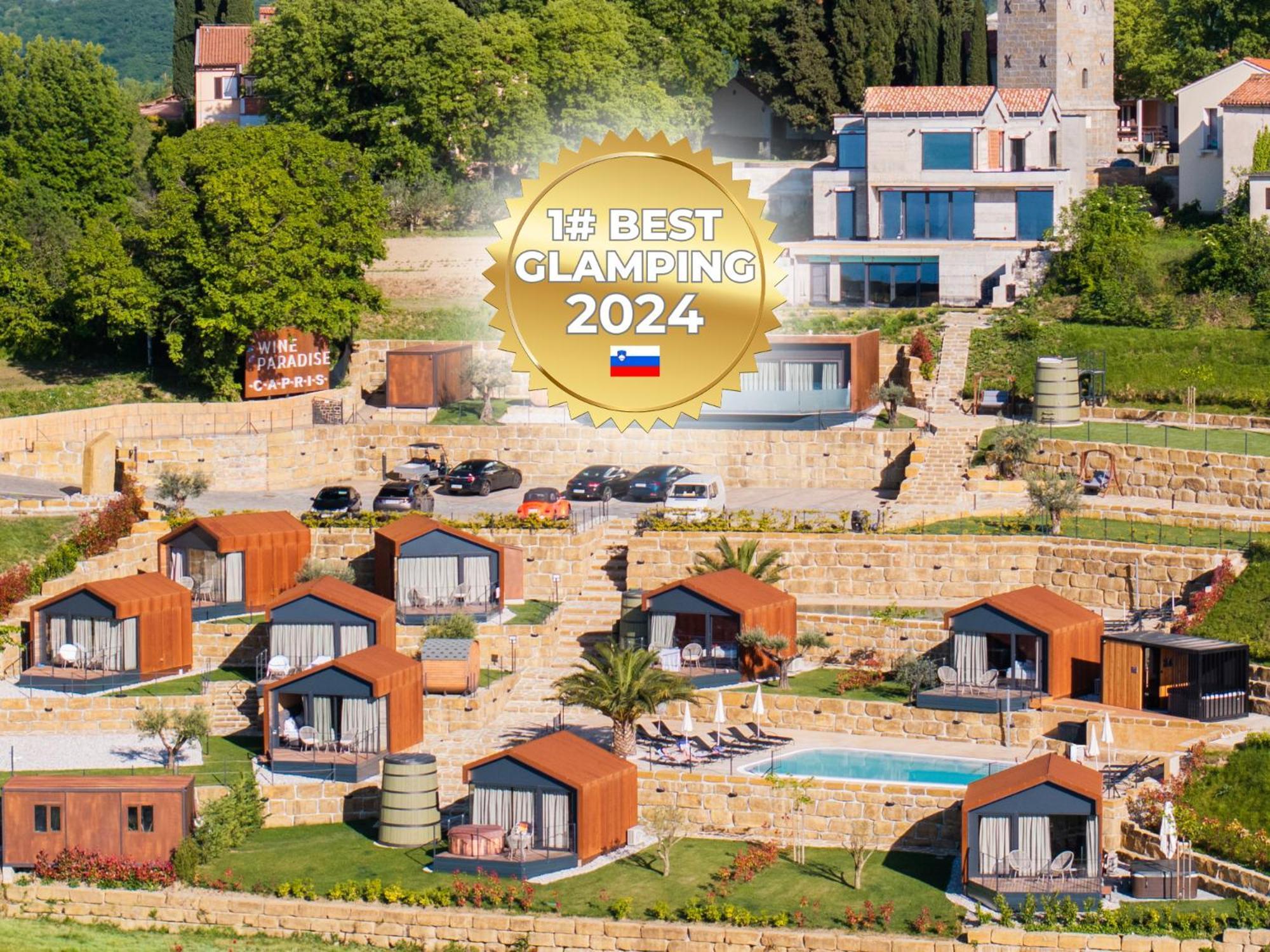 Wine Paradise - Glamping Resort Марезиге Экстерьер фото